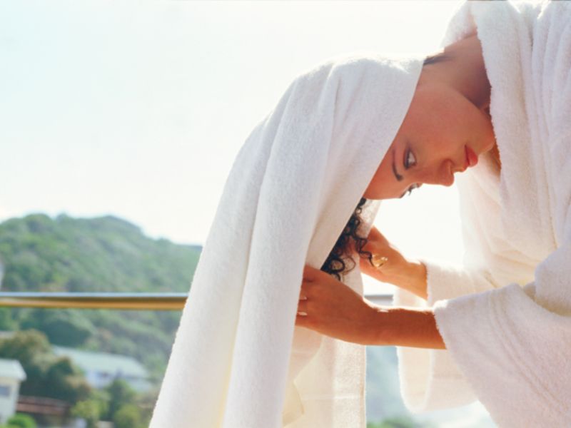 hajpakolás házilag