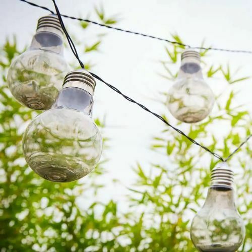 kültéri izzó fényfüzér