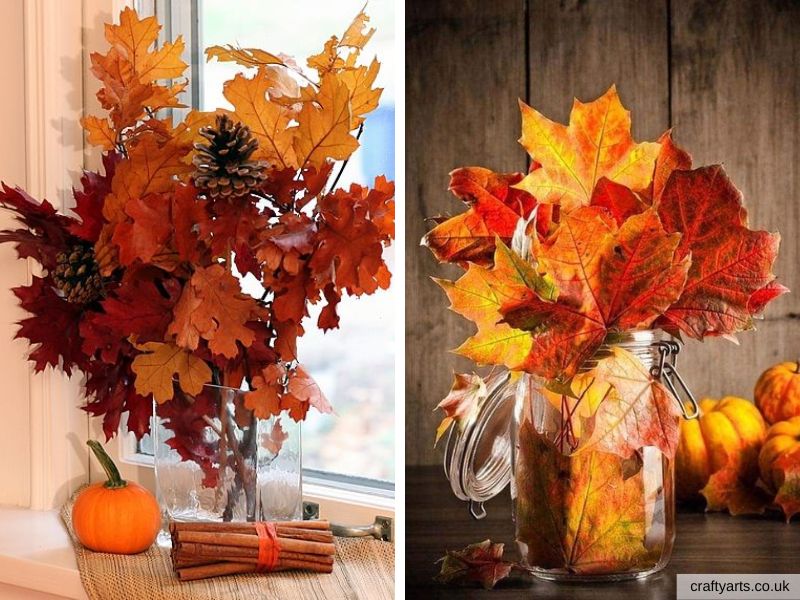 egyszerű őszi dekoráció