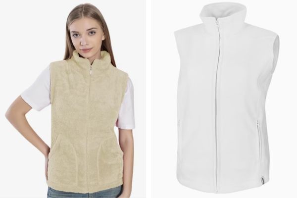 polár női mellények