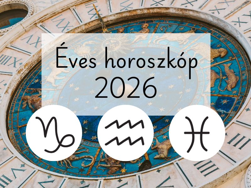 éves horoszkóp bak, vízöntő, halak