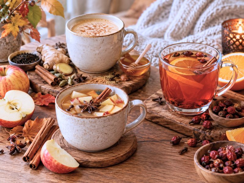 őszi tea recept