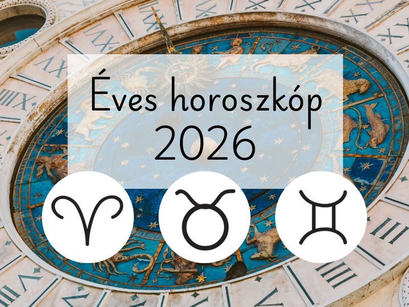 éves horoszkóp - kos, bika, ikrek