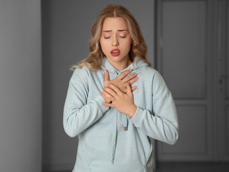 pánikroham tünetei